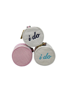 I Do Small Button Pouch
