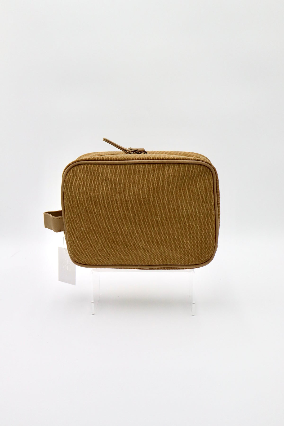 TRVL Canvas Dopp Kit Coated Canva