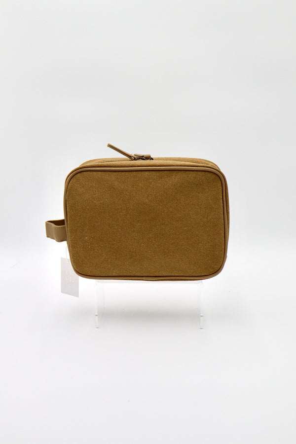 TRVL Canvas Dopp Kit Coated Canva