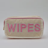 Canvas Wipes Holder-Pink