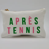 Flat Zip Pouch Apres Tennis