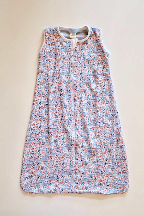 Baby Sleep Sack Love Print