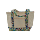 TRVL Coated Canvas Bridge Hampton Trim Tote-Small