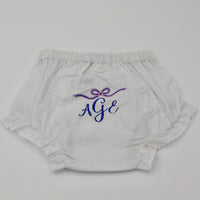 Bloomer Diaper Covers - Customized embroidery