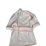 Bath Robe Toddler Pink Trim