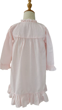 Girls' Pink Stripe Nightgown