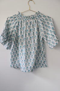 Victoria Dunn Bristol Blouse Cabana Blue