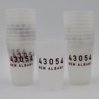 Zip Code Reusable Cups Sleeve of 10