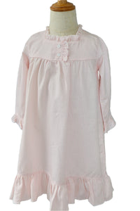 Girls' Pink Stripe Nightgown