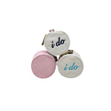 I Do Small Button Pouch