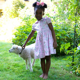 Lamb Button Front Dress