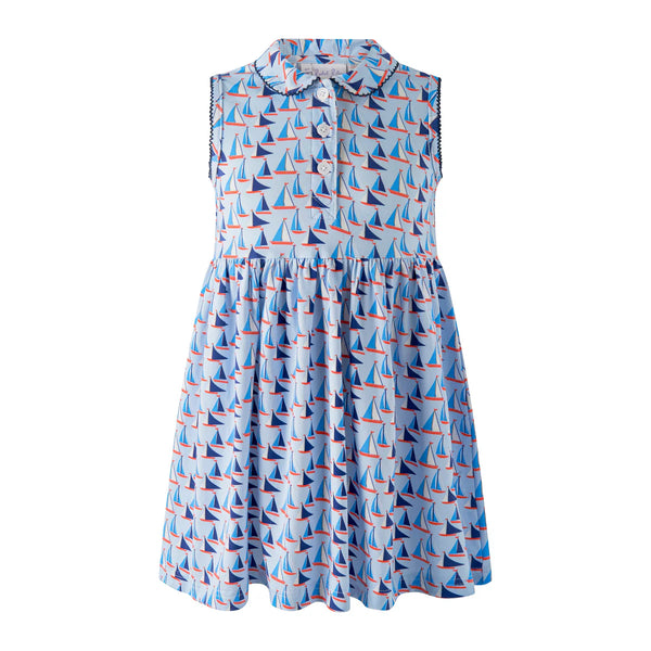 Sailboat Jersey Dress