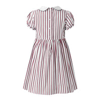 Sailboat Smocked Stripe Dress