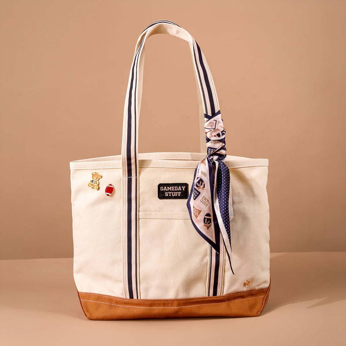 Huddle Up The Darling Canvas Tote Bag