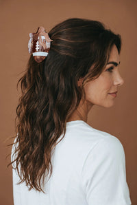 Fab Football Shape Up Claw Clip