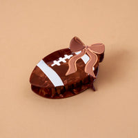 Fab Football Shape Up Claw Clip