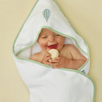Baby Hooded Towel Matcha Priced Air Balloon