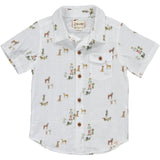 Henry All Over Print Button Down Shirt