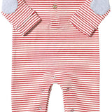 Boys' Niota Henley Romper- By Me & Henry