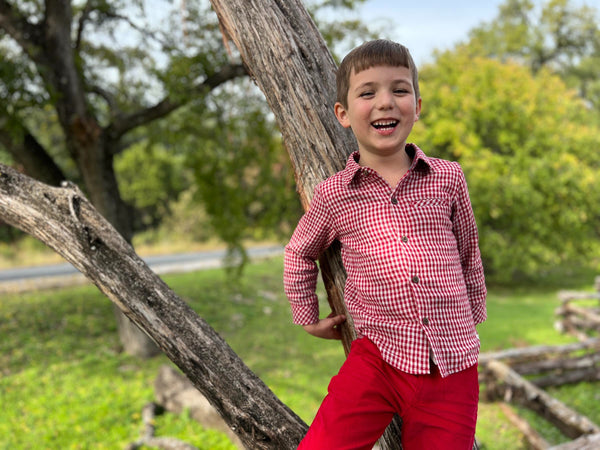 Boys' Cord Pull On Pants By Henry and Me