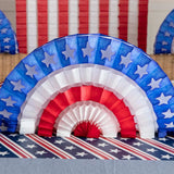 Honeycomb Patriotic Star Fan