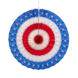 Honeycomb Patriotic Star Fan