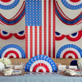 Honeycomb Patriotic Flag