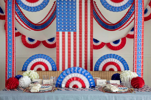 Honeycomb Patriotic Flag