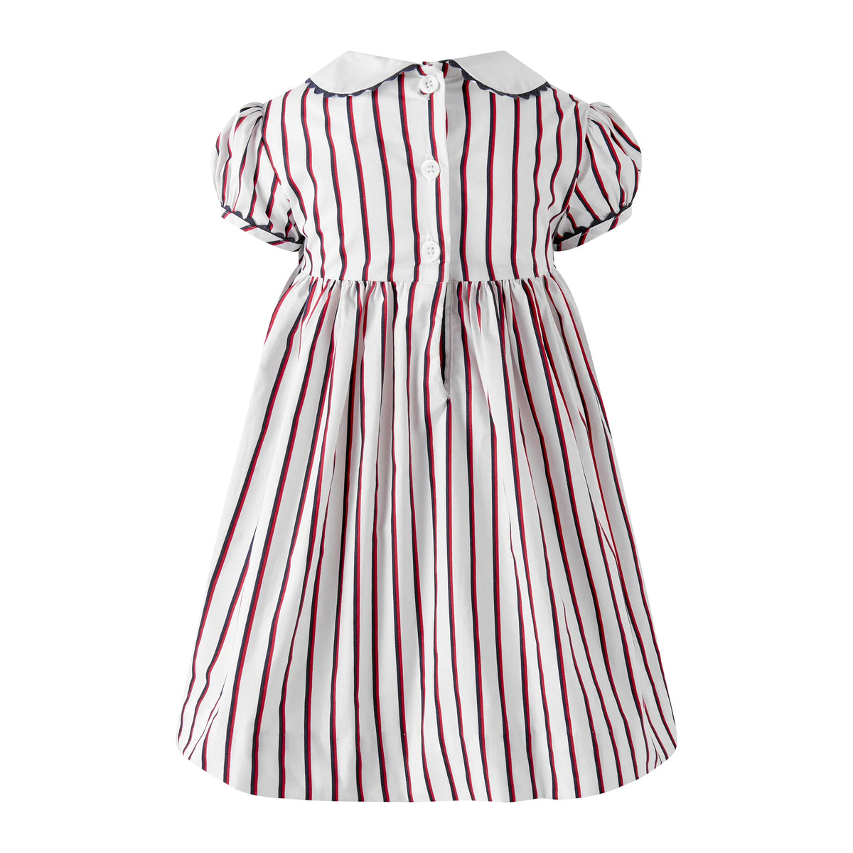 Sailboat Smocked Stripe Dress and Bloomers