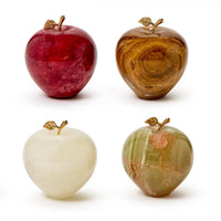 MARBLE APPLE PAPERWEIGHT