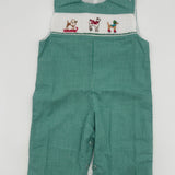 Snow Dog Smocked Norman Longall