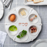Juliska Berry & Thread Seder Plate - Whitewash