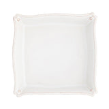 Juliska Berry & Thread Matzoh Plate - Whitewash