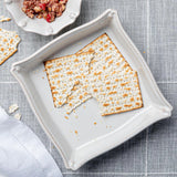 Juliska Berry & Thread Matzoh Plate - Whitewash