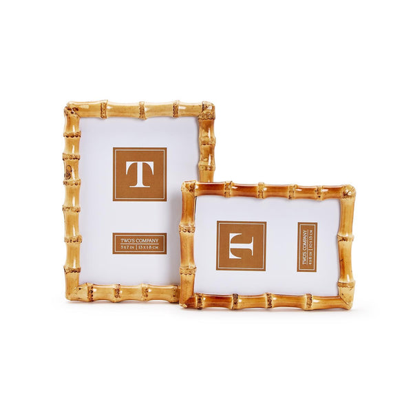 Blonde Natural Bamboo Finish Photo Frame