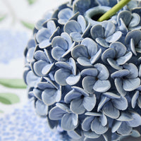 Hand-Crafted Hydrangea Flower Bud Vases / Taper Candle Holders