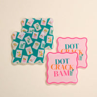 Mahj Acrylic Coaster Set