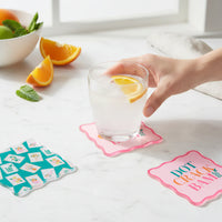 Mahj Acrylic Coaster Set