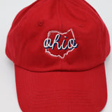 Women's Bow Baseball Hat Ohio