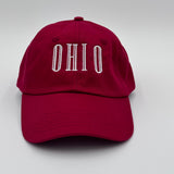 Women's Bow Baseball Hat Ohio