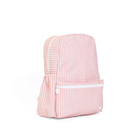 Pink Striped Backpack