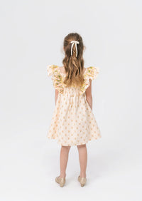 Girls’ Everyday Dress in Antique Marigold