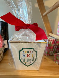 WHH Ski Patch Cachepot Candle