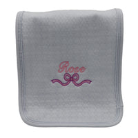 Monogram Custom Baby Burp Cloth
