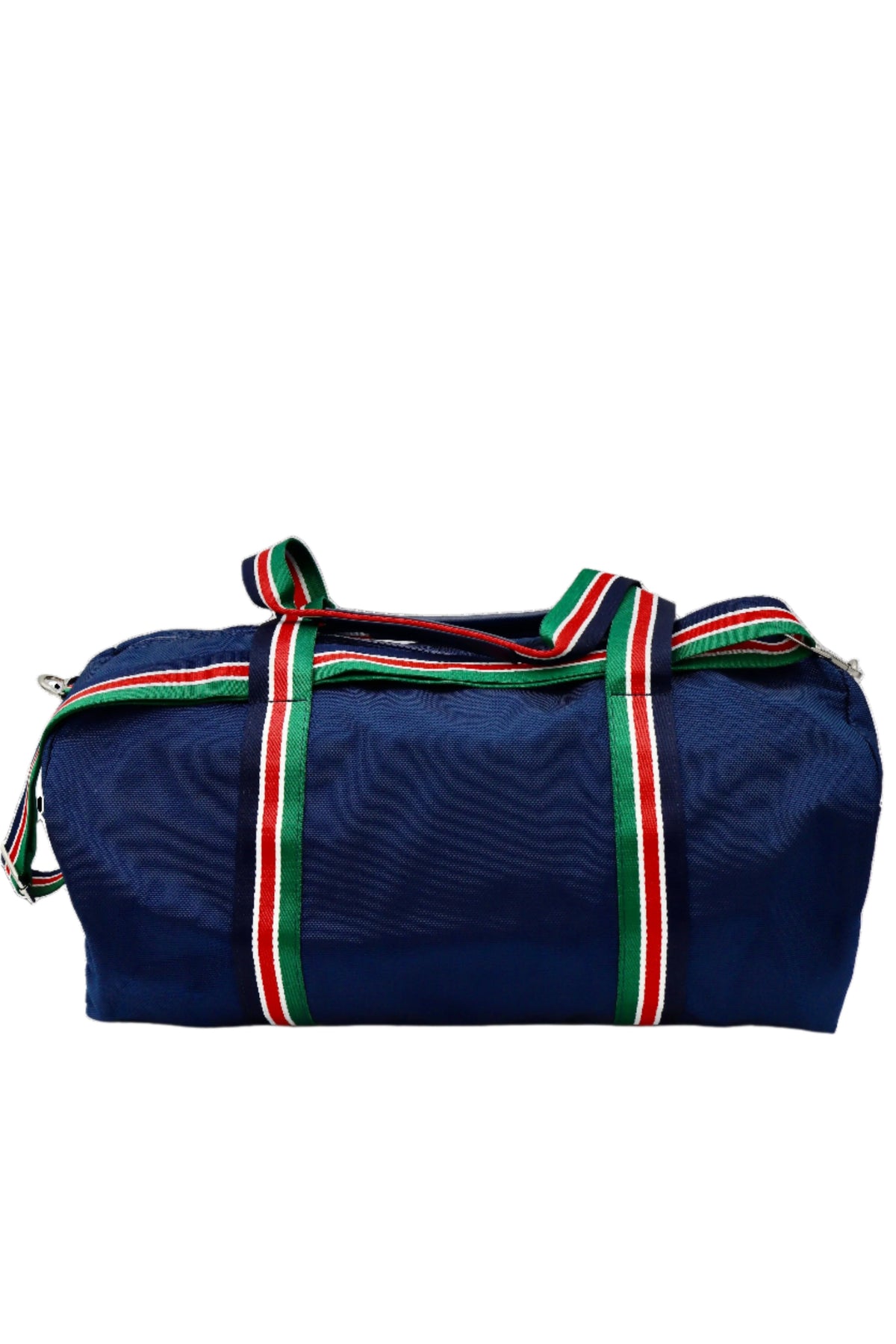 Oxford Weekender Navy Barrel Duffel Bag