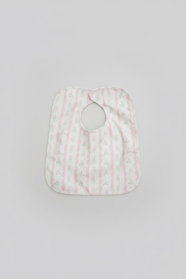 TRVL Best Bib Ribbon Floral Pink
