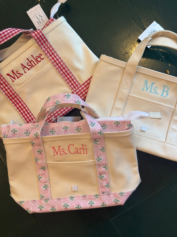 Mini Tote - Coated Canvas