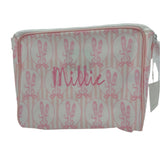 Coated Fabric Ballet Print Go Bag - Large