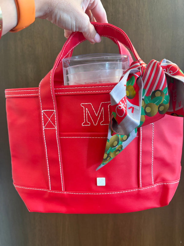 Mini Tote - Coated Canvas