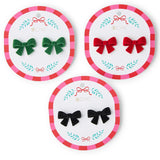 Velvet Bow Earrings